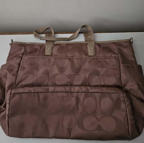 NWOT - Coach Canvas Tote - 14x13x5.5 - Picture 2 of 5